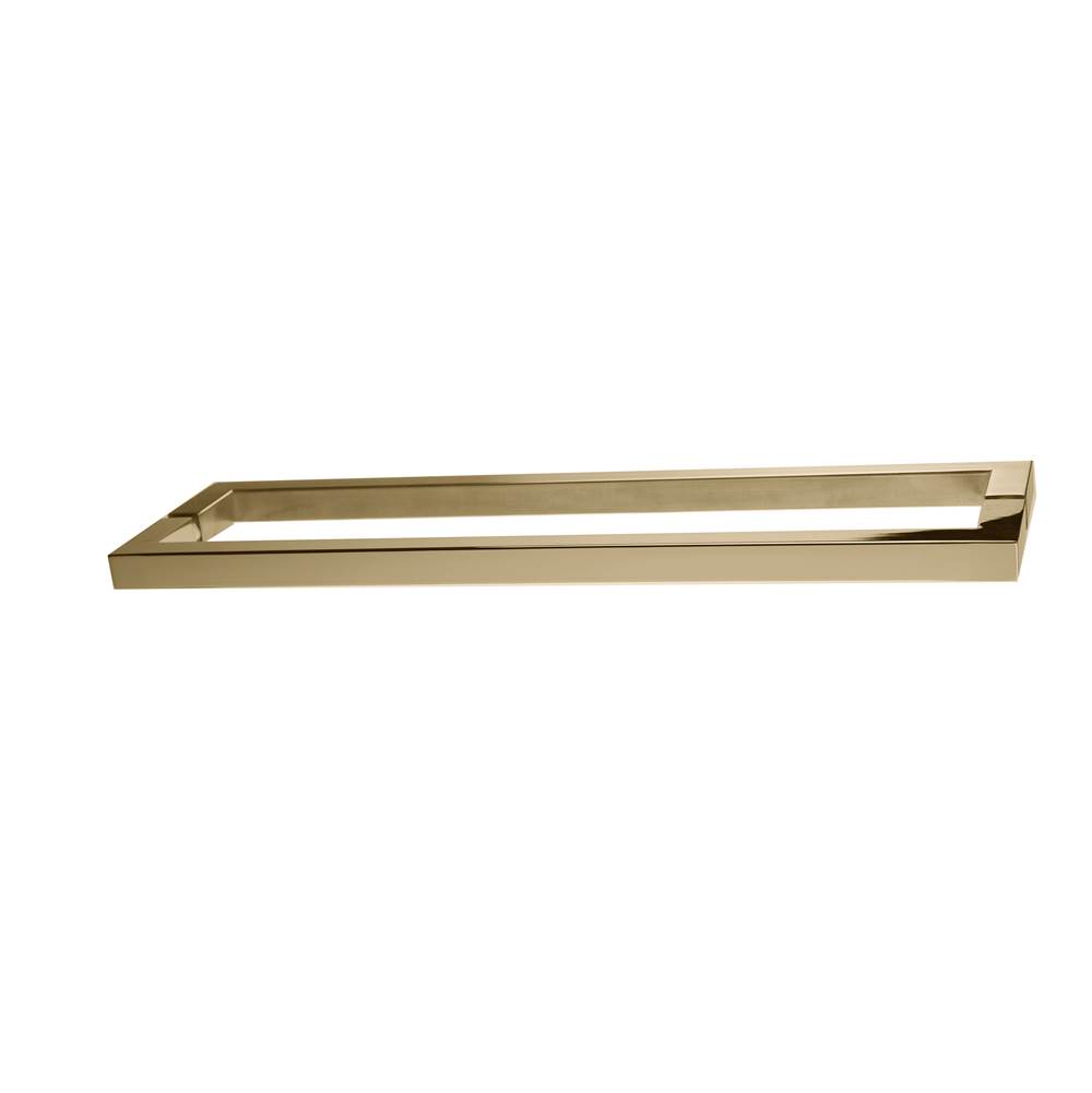 Linnea Shower Door Pull, Titanium Gold