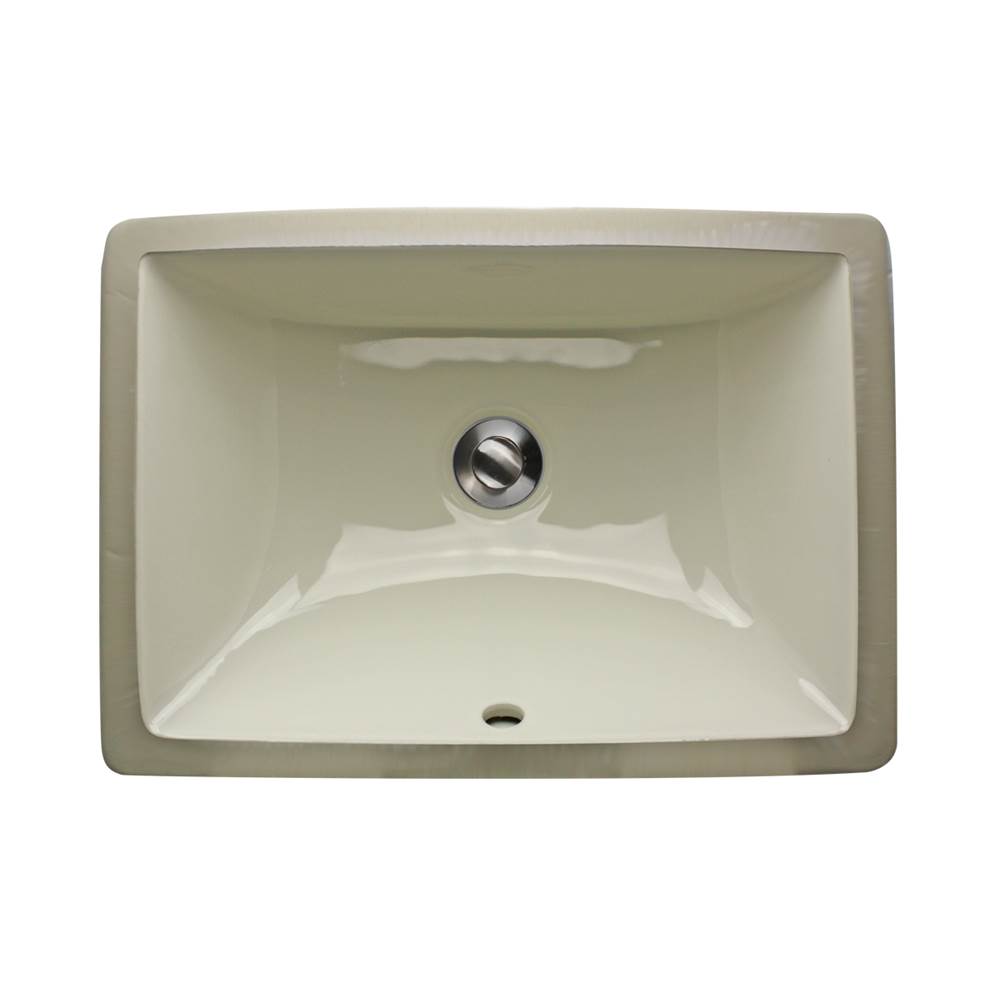 Nantucket Sinks 16 Inch X 11 Inch Undermount Ceramic Sink In Bisque