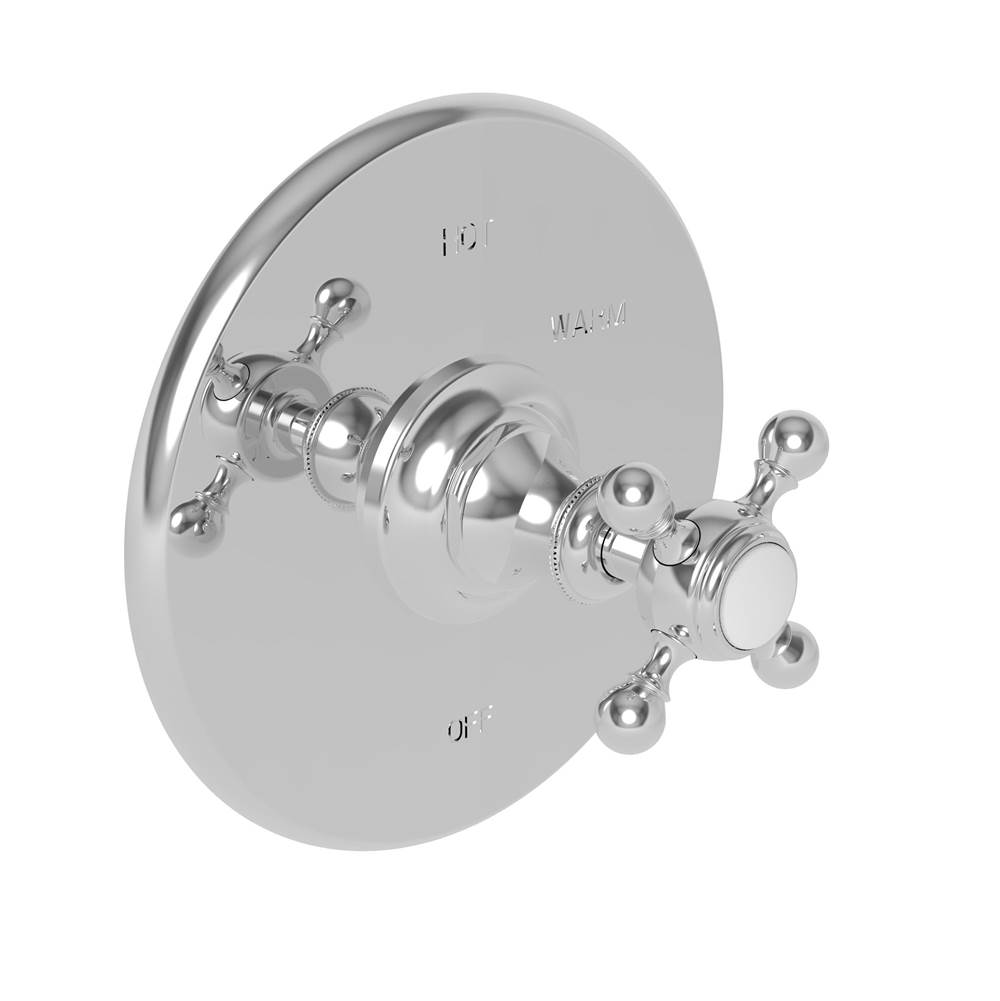 Newport Brass Victoria Balanced Pressure Shower Trim Plate with Handle. Less showerhead, arm and flange.