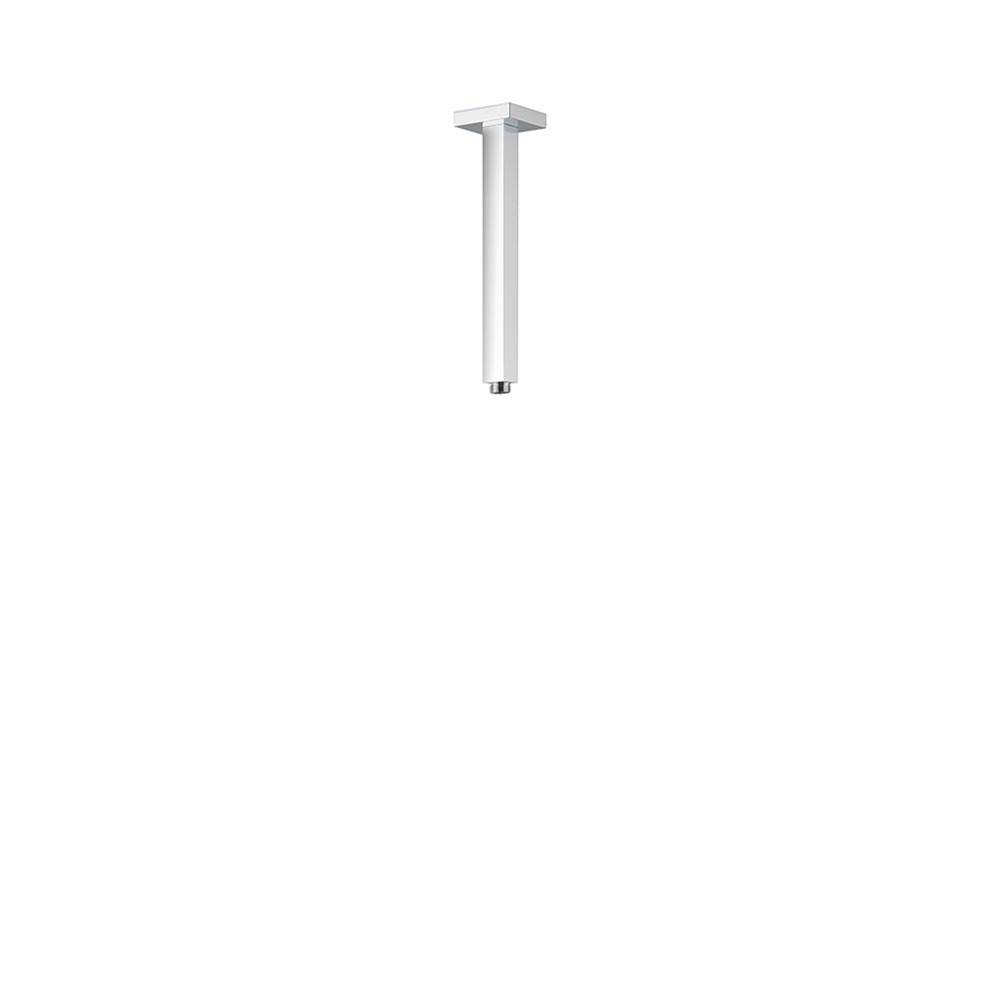 Newform Brass Square 5'' Ceiling Arm, Brushed Nickel