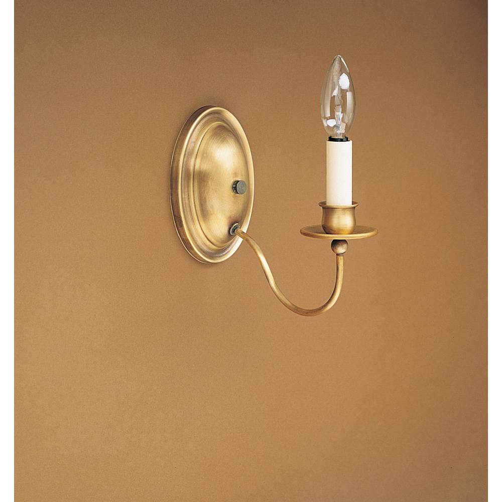 Northeast Lantern Wall Sconce 1 J-Arm Antique Brass 1 Candelabra Socket Eggshell Shade