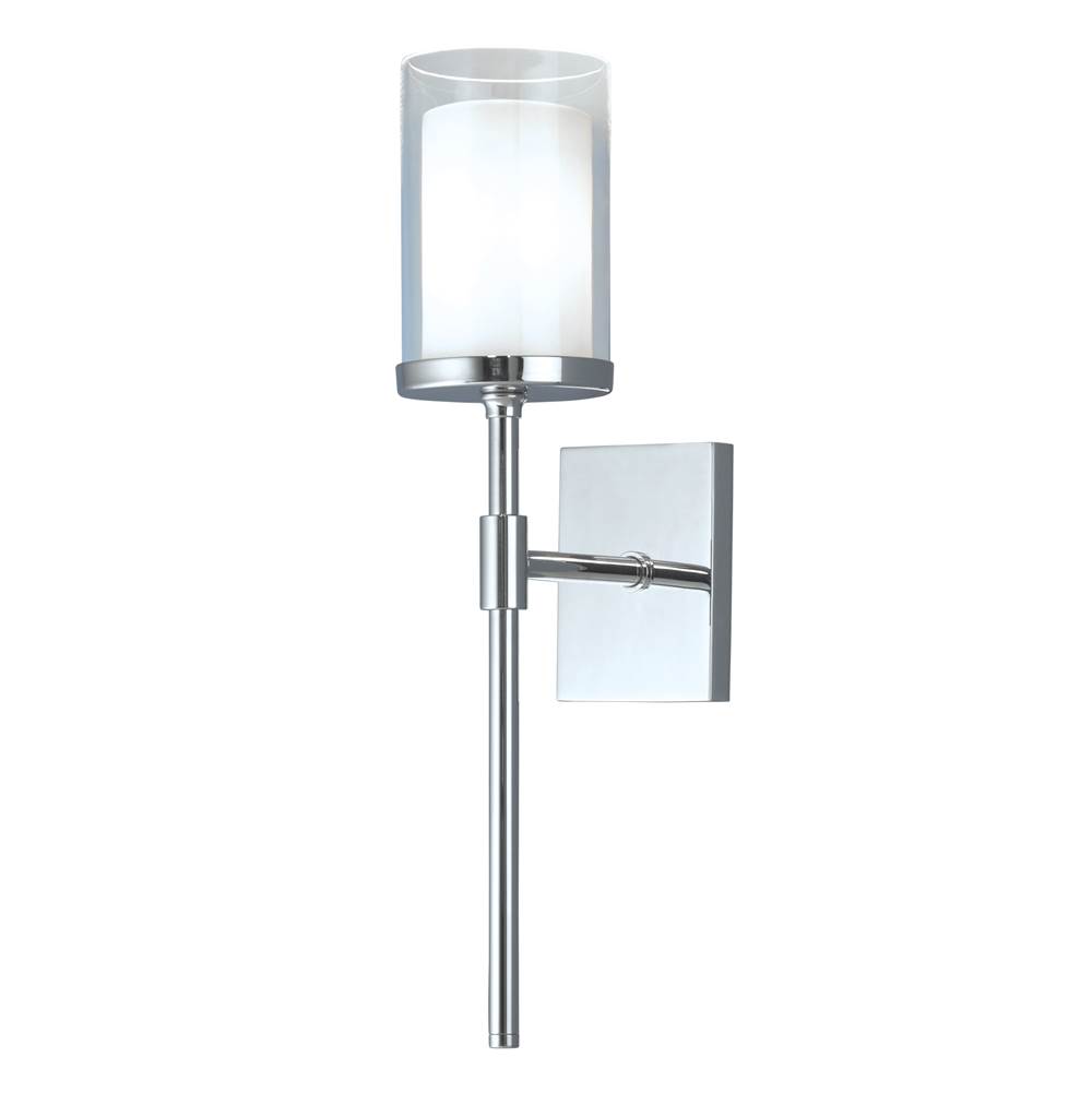 Norwell Kimberly Sconce - Polished Nickel
