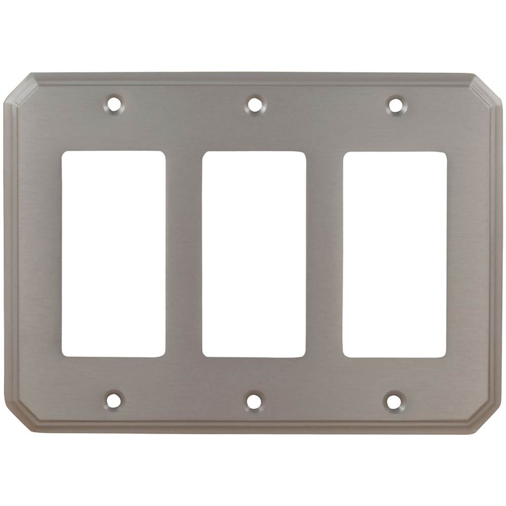 OMNIA Switchplate Triple Toggle 26D
