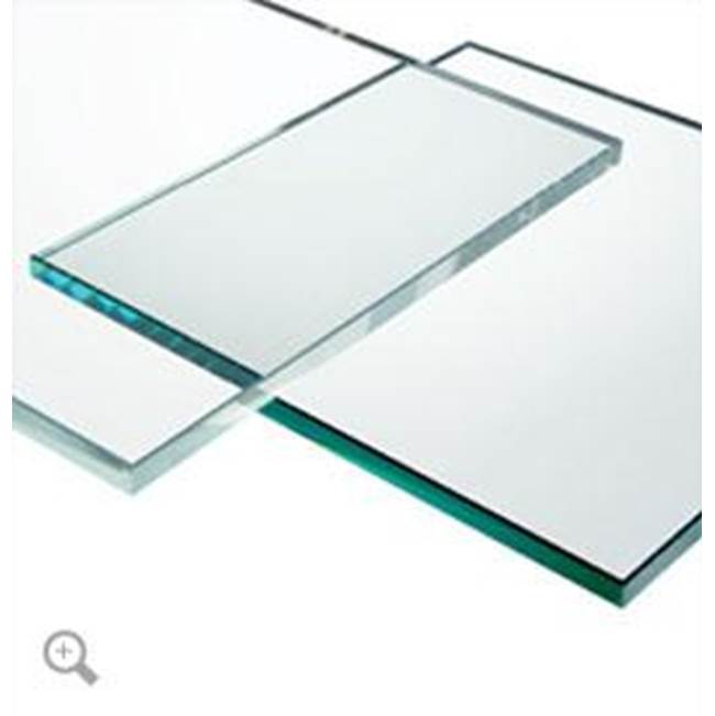 Palmer Industries Glass Shelf Up To 84'' St Clear