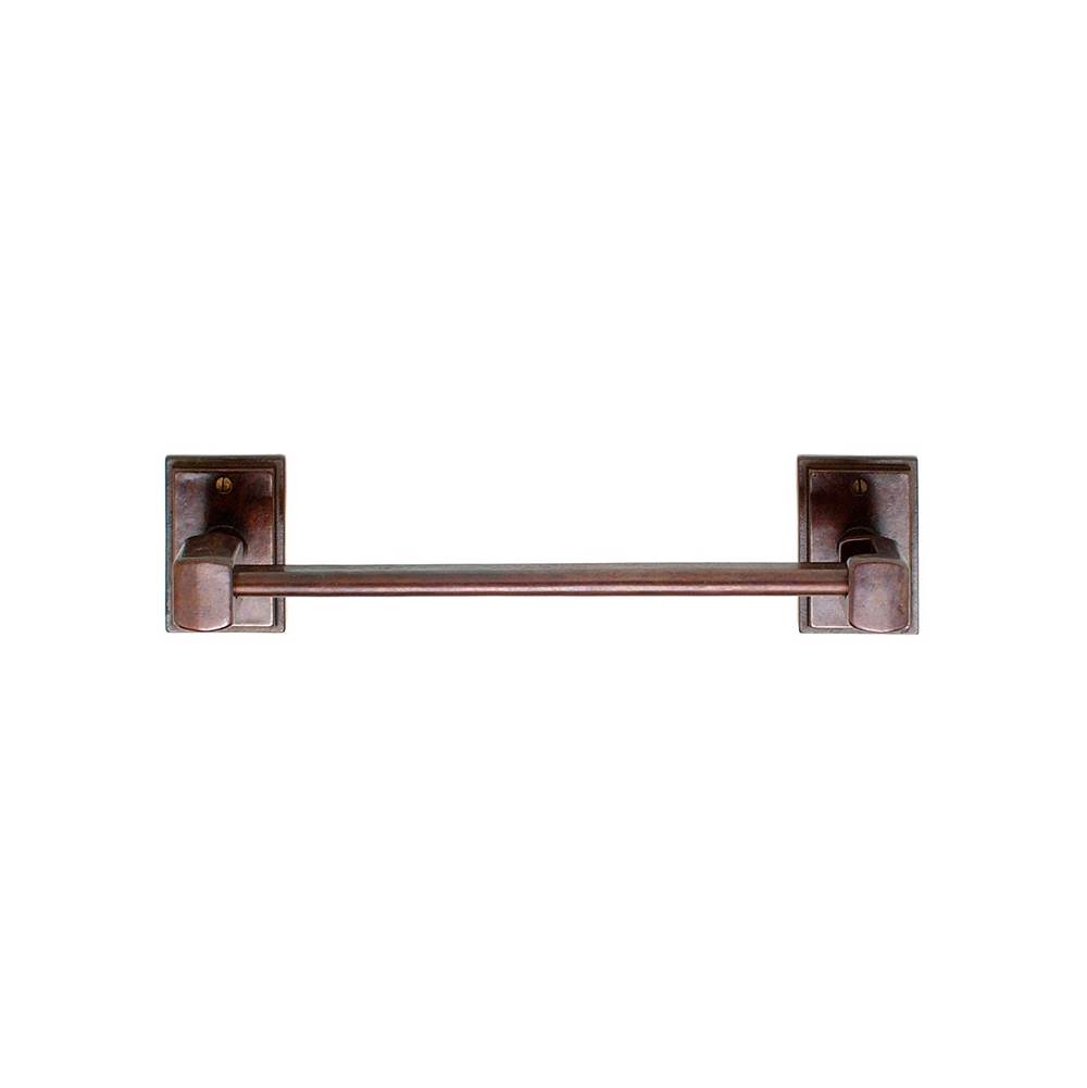 Rocky Mountain Hardware Arched Escutcheon Paper Towel Holder, horizontal, Tempo