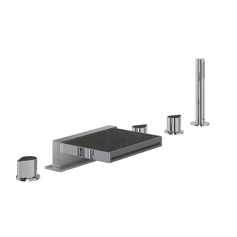 Rohl Miscelo™ 5-Hole Deck Mount Tub Filler