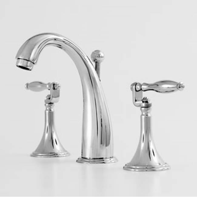 Sigma Widespread Lav Set With Lever Toronto Polished Nickel Pvd .43