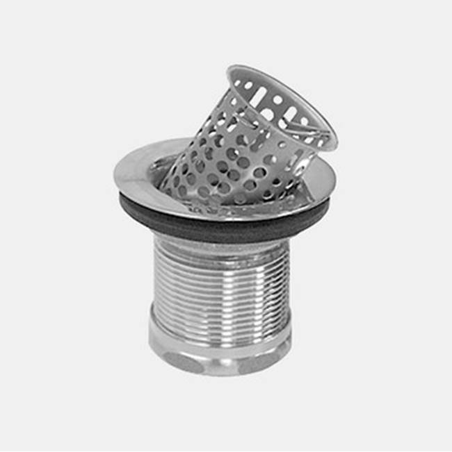 Sigma Junior Strainer Basket 1-1/2'' Npt, Fits 2'' Sink Openings.  Complete With Nuts And Washers Brushed Bronze Pvd .23