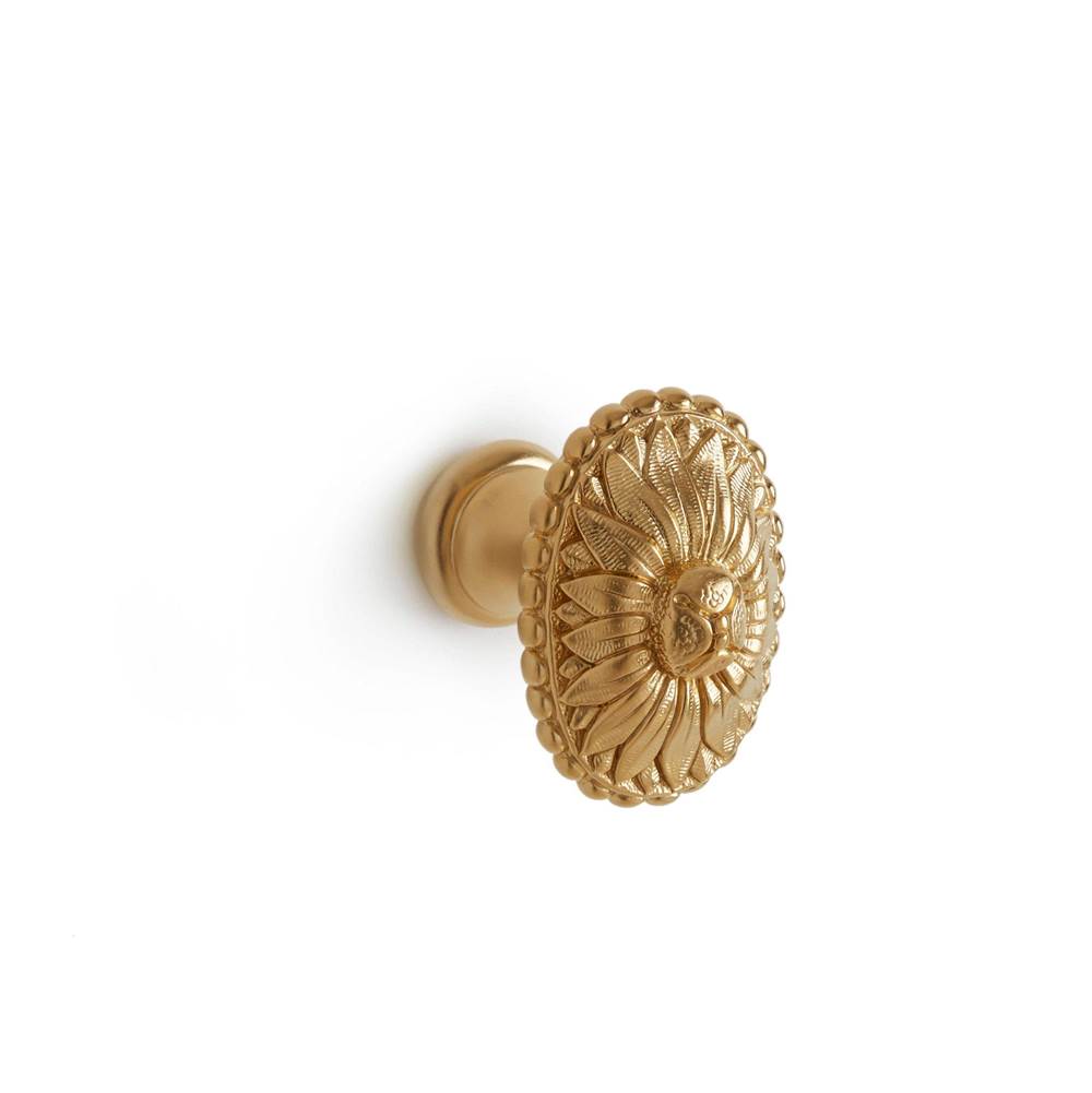 Sherle Wagner Oval Dahlia Cabinet And Drawer Knob