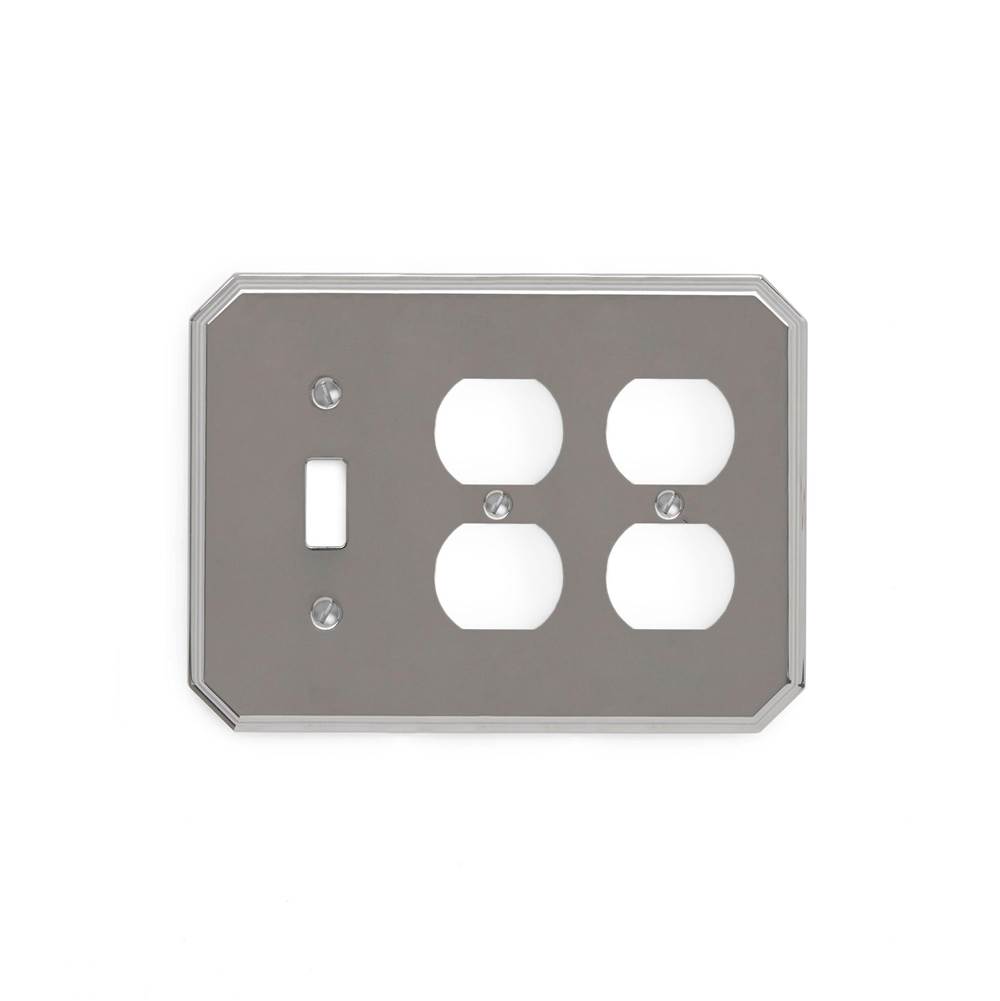 Sherle Wagner Harrison Triple Electrical Cover
