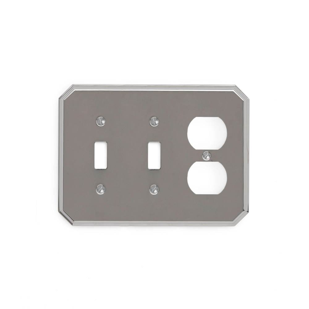 Sherle Wagner Harrison Triple Electrical Cover