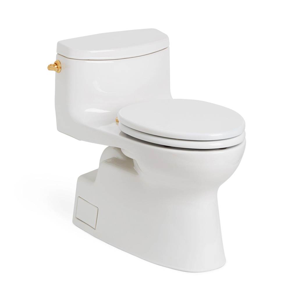 Sherle Wagner Solid Glazed Ceramic Toilet