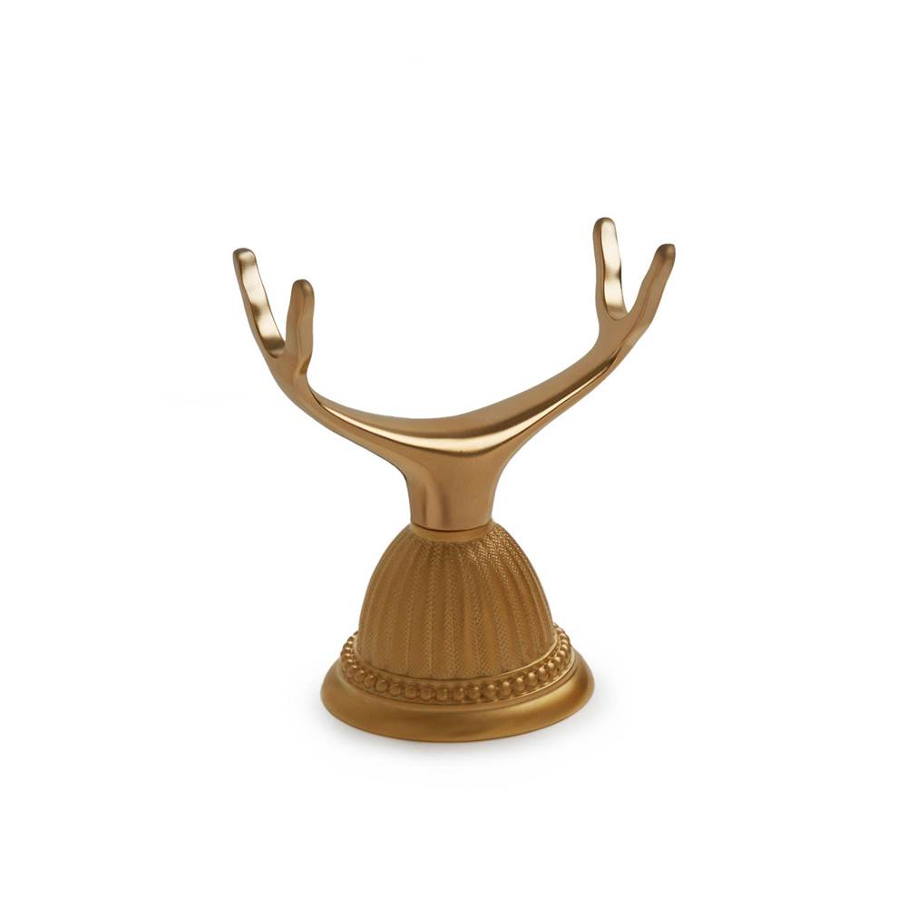 Sherle Wagner Deck Mount Cradle with Classical Escutcheon