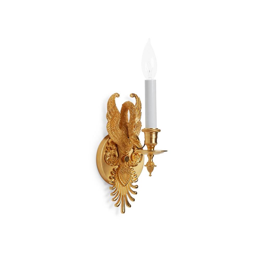 Sherle Wagner Imperial Swan Sconce