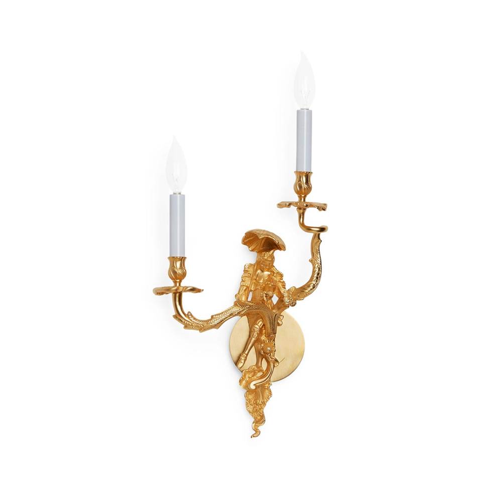 Sherle Wagner Chinoiserie Sconces