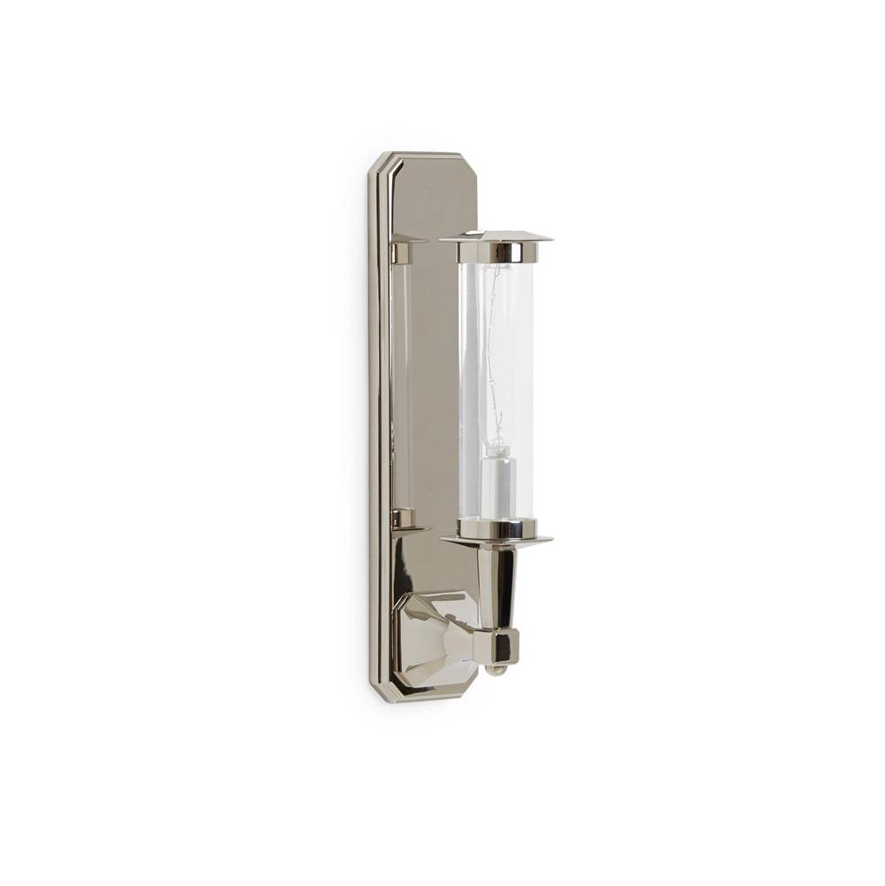 Sherle Wagner Harrison Single Arm Sconce With Tube
