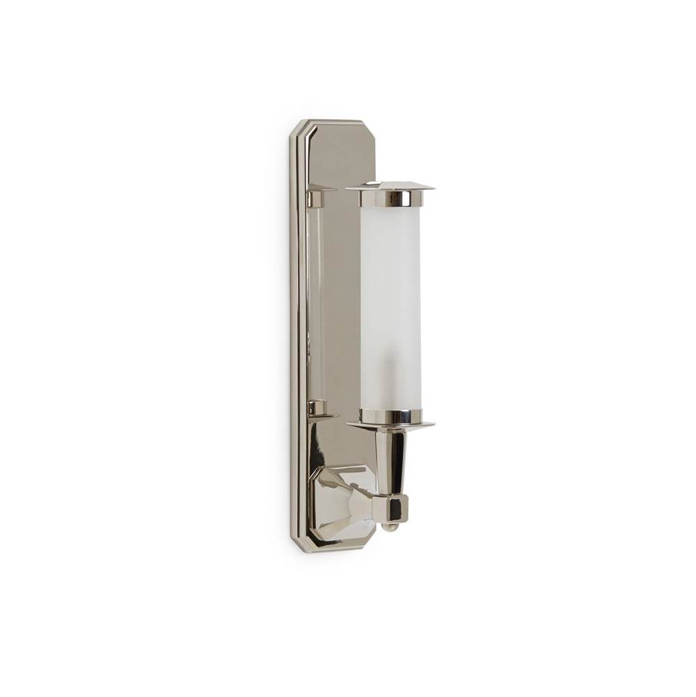 Sherle Wagner Harrison Single Arm Sconce With Tube