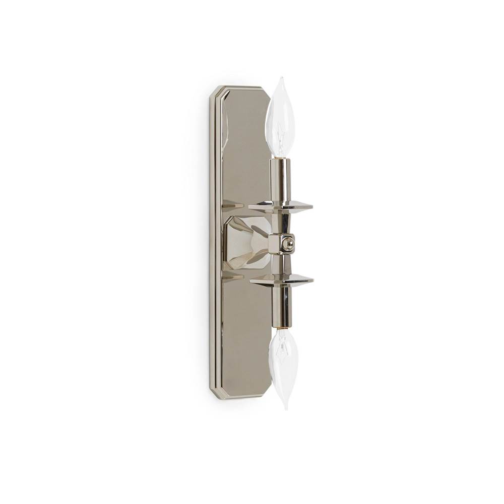 Sherle Wagner Harrison Double Arm Sconce