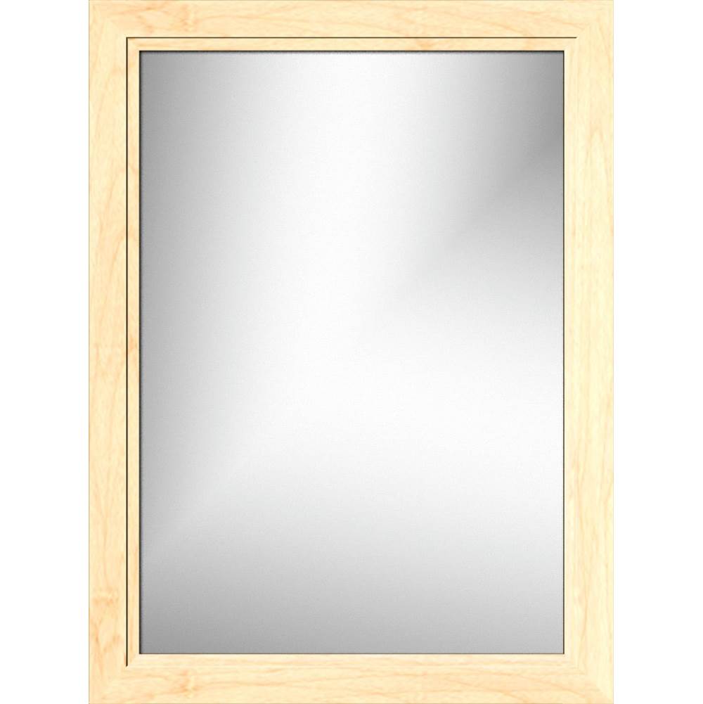 Strasser Woodenworks 24 X .75 X 32 Framed Mirror Non-Bev Ogee Miter Nat Maple