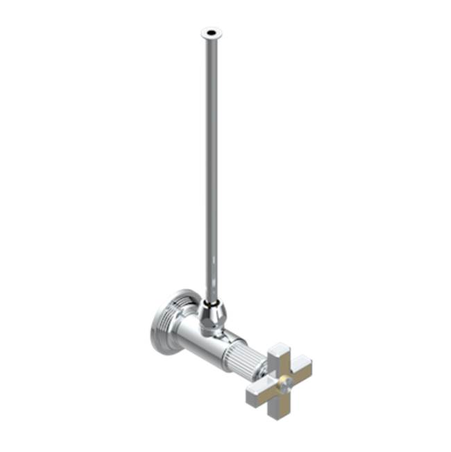 THG Angle Supply Valve With 3/8'' Adaptor Set For Toilet