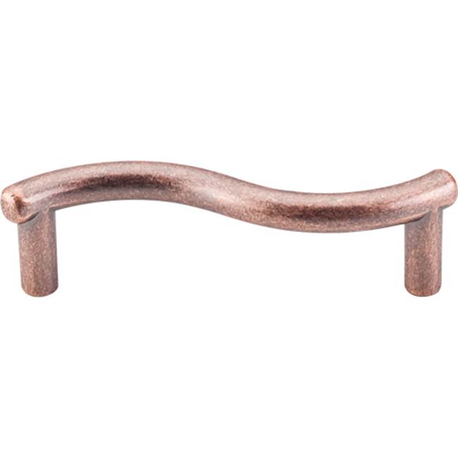 Top Knobs Spiral Pull 3 Inch (c-c) Antique Copper