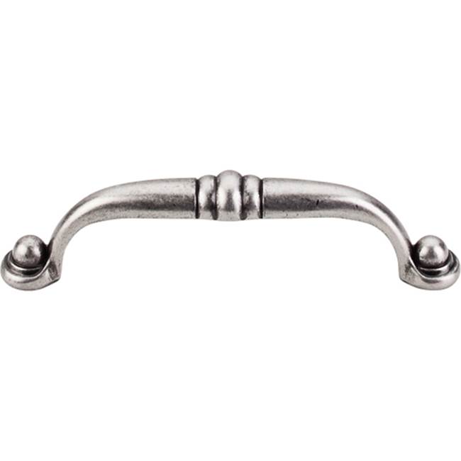 Top Knobs Voss Pull 3 3/4 Inch (c-c) Pewter Antique