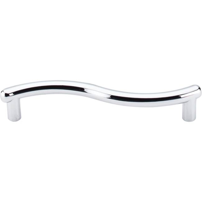 Top Knobs Spiral Pull 3 3/4 Inch (c-c) Polished Chrome