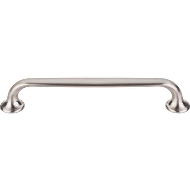 Top Knobs Oculus Oval Pull 6 5/16 Inch (c-c) Brushed Satin Nickel