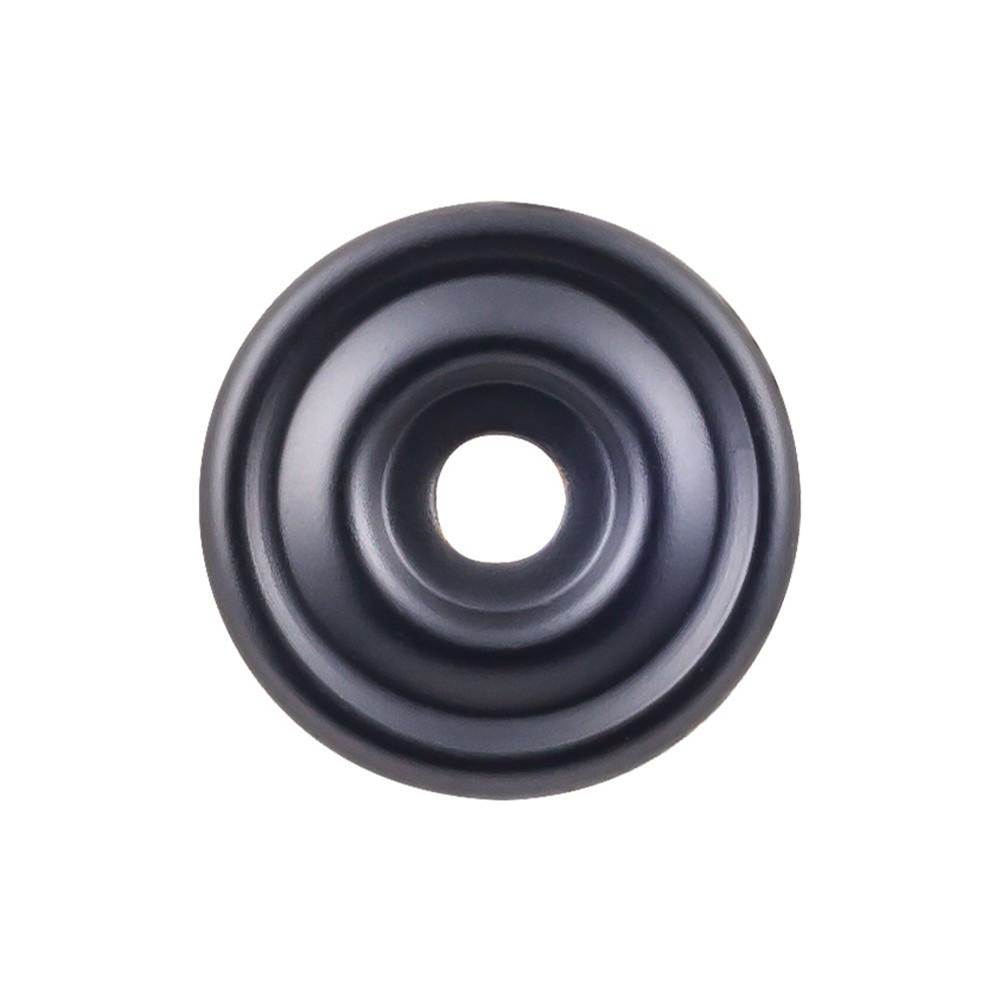 Top Knobs Brixton Backplate 1 3/8 Inch Flat Black