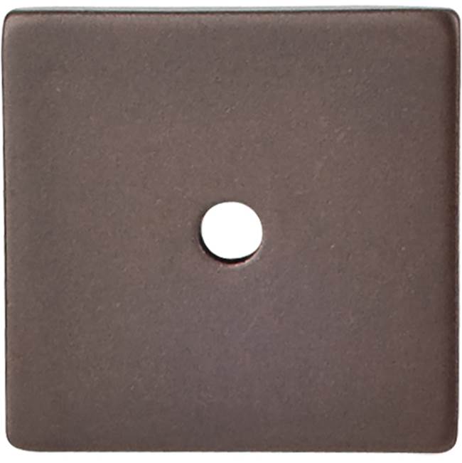 Top Knobs Square Backplate 1 1/4 Inch Oil Rubbed Bronze