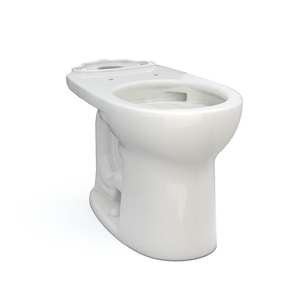 TOTO Toto® Drake® Round Tornado Flush® Toilet Bowl With Cefiontect®, Colonial White