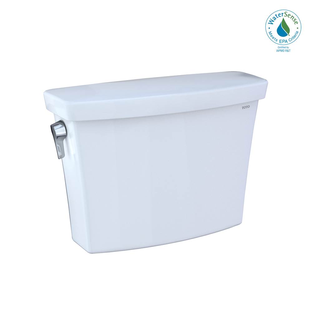TOTO Drake® Transitional Two-Piece Elongated Dual Flush 1.28 and 0.8 GPF Toilet Tank with WASHLET®+ Auto Flush Compatibility, Cotton White