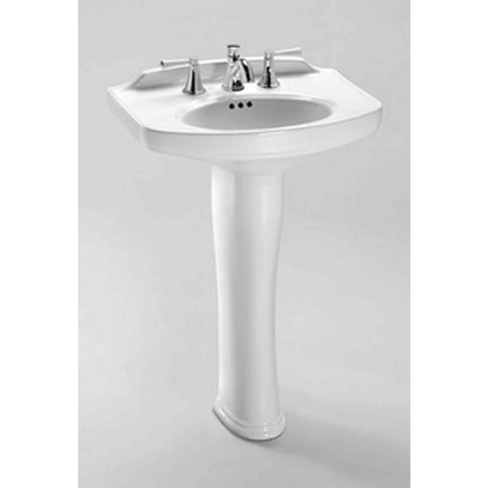 TOTO Dartmouth Pedestal Lavatory 8'' Hole Faucet Spacing
