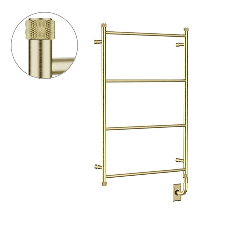 Vogue UK European Classics Custom Towel Dryer - Electric Only - Brushed Brass