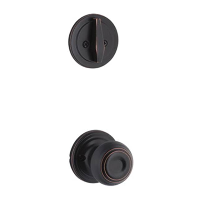 Yale Expressions Yale Maguire Single Cylinder Interior Trim Pack with Lewiston Knob, Oil Rubbed Bronze